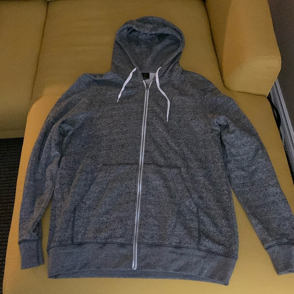 Zine zip up hoodie